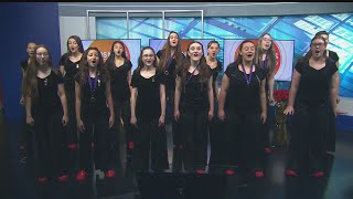 Young Voices of Colorado's young singers perform "Red Boots On"