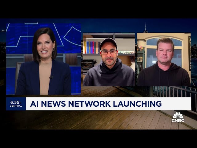 Why this news network is turning to AI-generated anchors