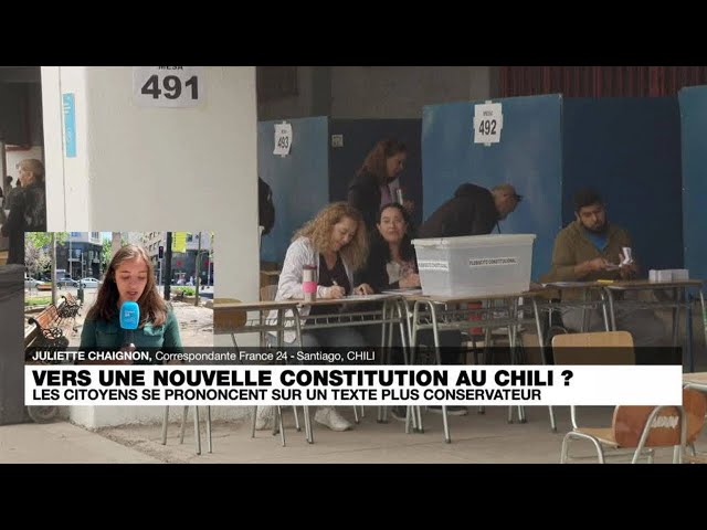 Le Chili vote pour se doter d'une nouvelle Constitution • FRANCE 24