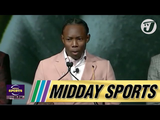 Jamaican Jaydon Hibbert Wins Prestigious Bowerman Award in the USA | TVJ Midday Sports News