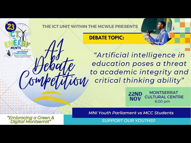ICT and Energy Month Debating Competition - Nov 22. 2023