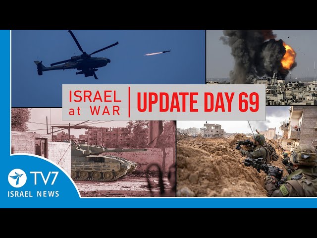 TV7 Israel News - Sword of Iron, Israel at War - Day 69 - UPDATE 14.12.23