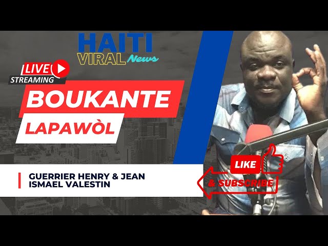 Live:Boukante Lapawòl Live 15 Decembre 2023 sou Radio Mega avec Guerrier Henry,Jean Ismael Valestin