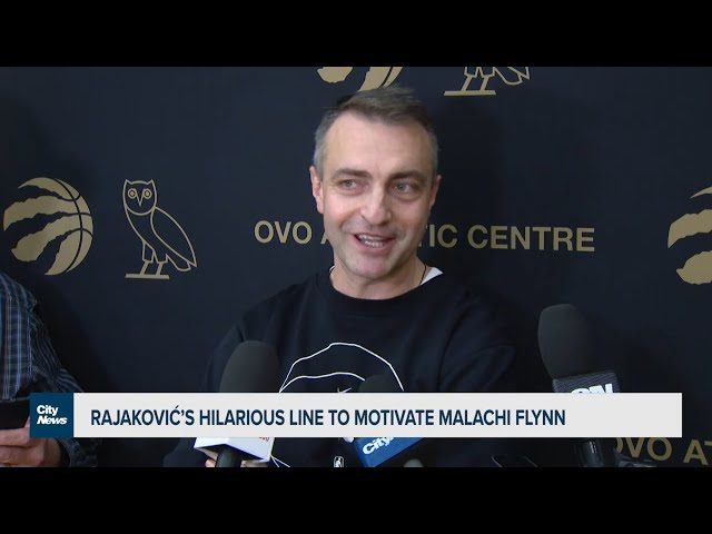 The hilarious way Raptors head coach tried to motivate his player