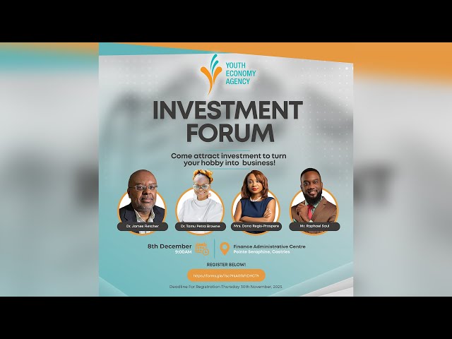 Youth Economy Agency - Investment Forum 2023