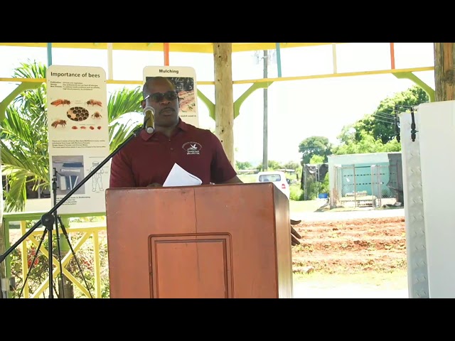 Handover Ceremony of the Fork Farms Hydroponics Flex Farm Systems