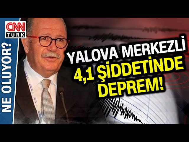 Marmara Denizi Açıklarında Korkutan Deprem! Deprem Uzmanı Şükrü Ersoy'dan İlk Değerlendirmeler.