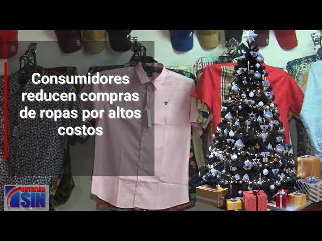 Consumidores reducen compras de ropas por altos costos