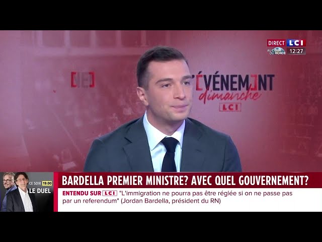 ⁣La loi immigration est "nocive pour les Français" - Jordan Bardella