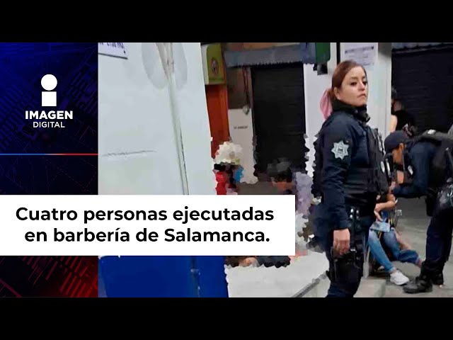 Ejecutan a cuatro personas en una barbería en pleno centro de Salamanca