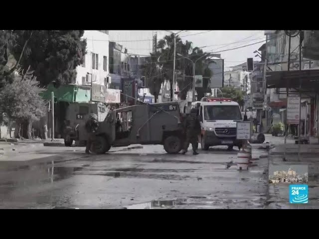À Jénine, trois jours d'incursion militaire de l’armée israélienne • FRANCE 24