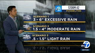 Flash flooding in SoCal possible as atmospheric river arrives