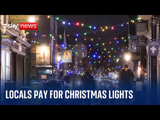 Residents cough up cash after council ditch Christmas lights