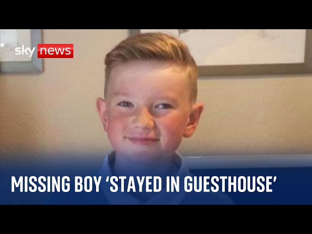 Missing Alex Batty 'stayed in French guesthouse without mother'