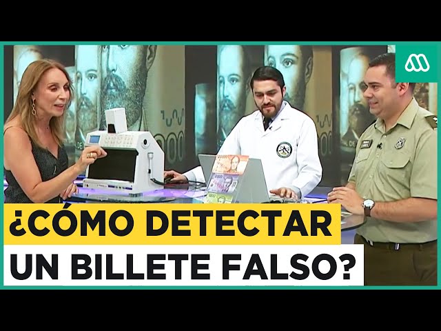 ¿Cómo detectar un billete falso?