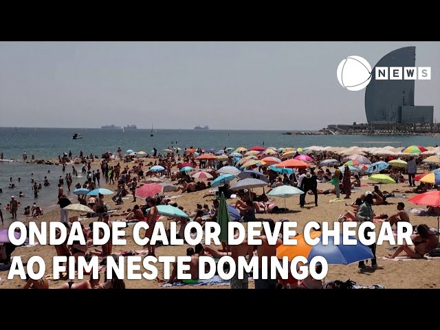 Onda de calor deve chegar ao fim neste domingo