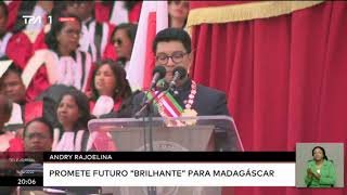 Presidente João Lourenço - Testemunha investidura do Presidente de Madagáscar