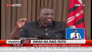 President Ruto speaks on VAT concerning Fuel