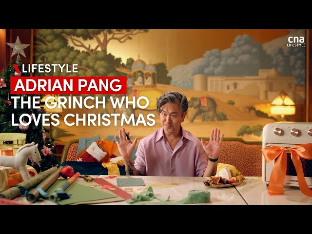 ⁣Adrian Pang in The Grinch Who Loves Christmas (a short film)