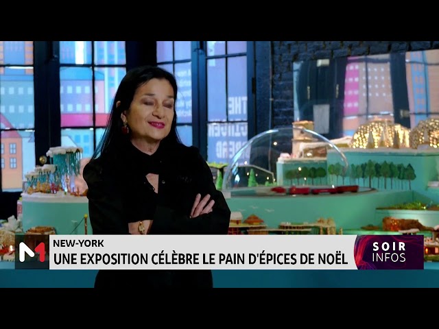 New-York: Une exposition célèbre le pain d´épices de Noël