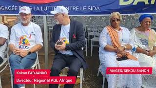 Lutte contre le VIH Sida : la société Africa Global Logistics s'engage 