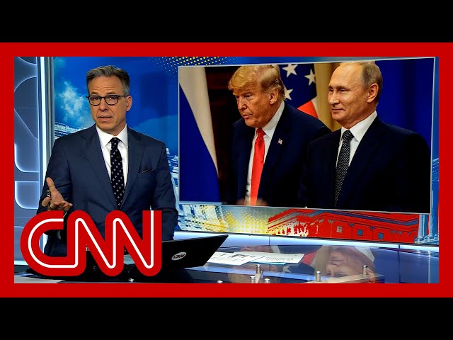 Donald Trump invokes Putin at campaign rally. Hear Jake Tapper’s response