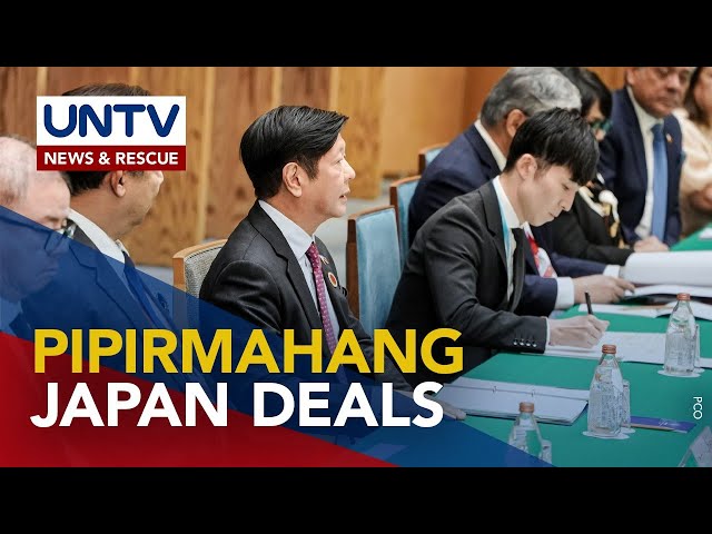 PBBM, inaasahang pipirma sa halos 5 business deal sa Tokyo, Japan