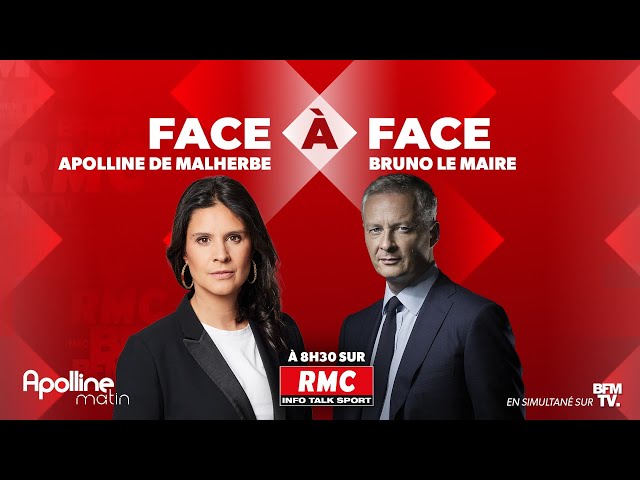 L'intégrale de l'interview politique de Bruno Le Maire sur RMC