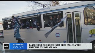 Parade held for Pop Warner national champions Dorchester Eagles