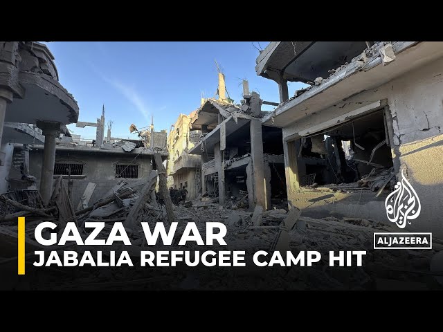 Israeli air raids on Jabalia have killed at least 20 people