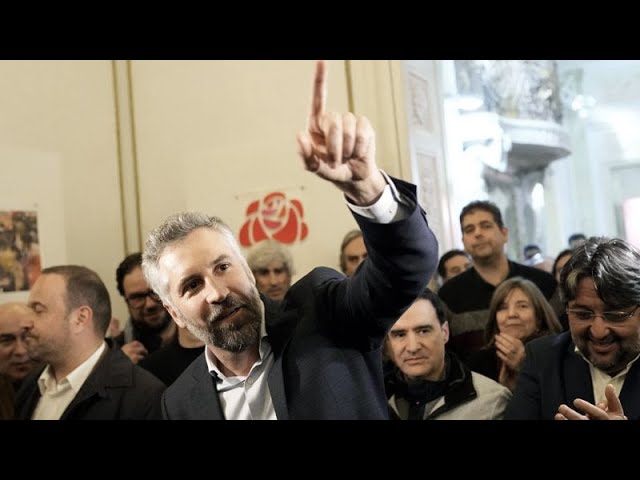 ⁣Pedro Nuno Santos remporte les primaires du Parti socialiste au Portugal