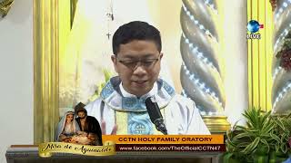 18 DECEMBER 2023 -  HOMILY Misa de Aquinaldo by Rev.  Fr.  Abel Villarojo