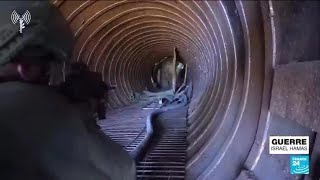 Découverte du "plus grand tunnel" de Gaza • FRANCE 24
