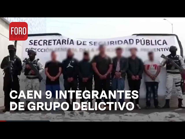 Caen 9 presuntos delincuentes en Cuautlancingo, Puebla - Las Noticias