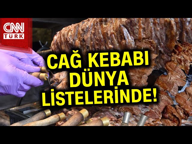 Erzurum'un Tescilli Lezzeti: Cağ Kebabı... Dünyada İlk 20'de... #Haber