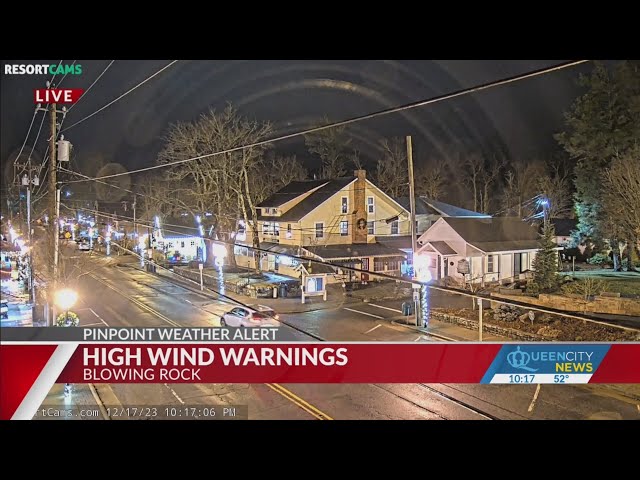 Wind remains strong as rain dissipates, snow expected in mountains