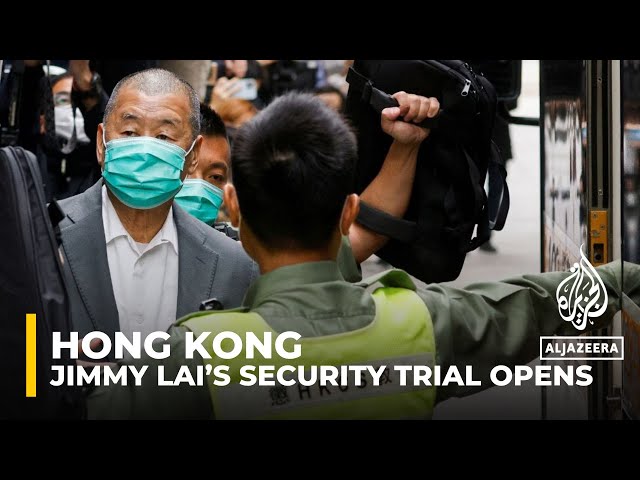 Jimmy Lai’s security trial opens in Hong Kong, UK urges immediate release