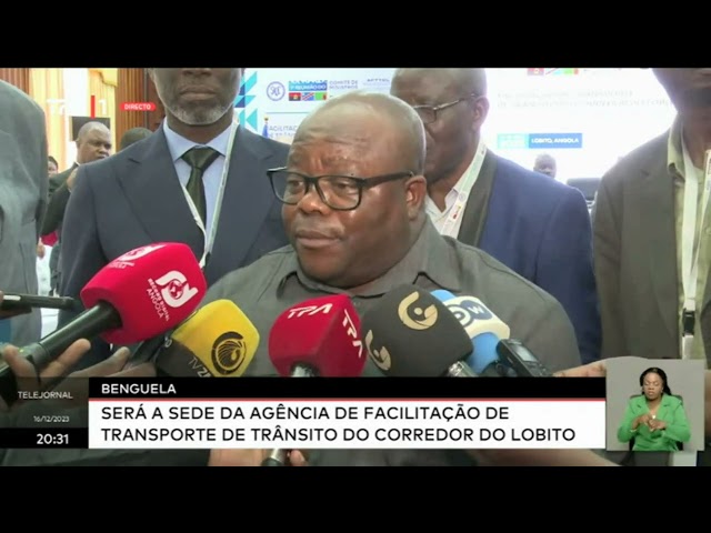 Corredor do Lobito - Junta em Benguela ministros dos transportes de Angola, RDC e Zâmbia