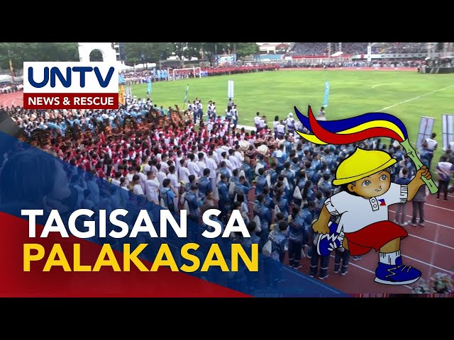 Mahigit 18,000 atleta, lumahok sa Batang Pinoy at Philippine National Games 2023