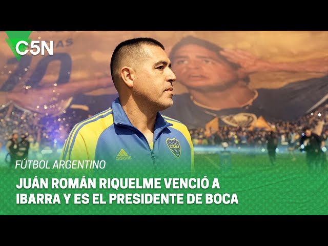 RIQUELME es el NUEVO PRESIDENTE de BOCA JUNIORS