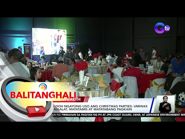 DOH, may payo sa mga dumadalo sa mga Christmas party ngayong holiday season | BT