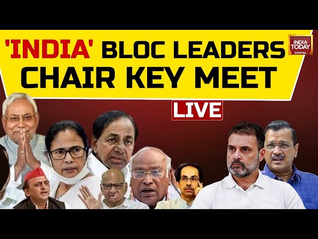 India Bloc Meet LIVE: Opposition Meet To Focus On Parliament Security Breach | Opposition Meeting