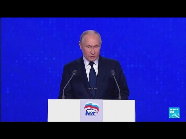 Discours de campagne : Vladimir Poutine promet de faire de la Russie une "puissance souveraine&