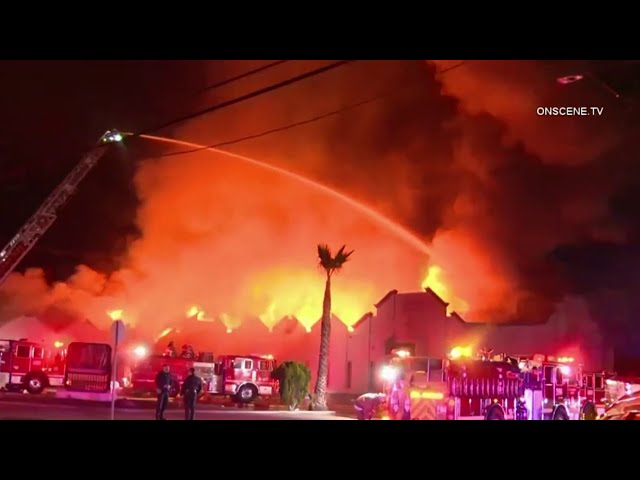 Fire destroys Pomona church hours before Christmas event