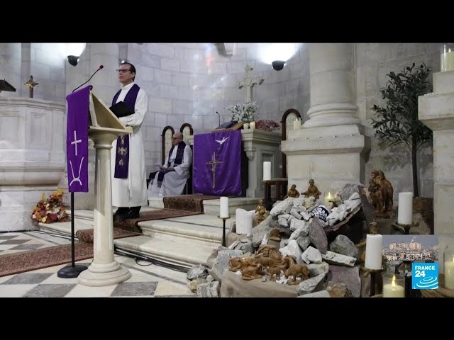 Le Christ dans des ruines : les festivités de Noël à Bethléem annulées face à la guerre Israël-Hamas