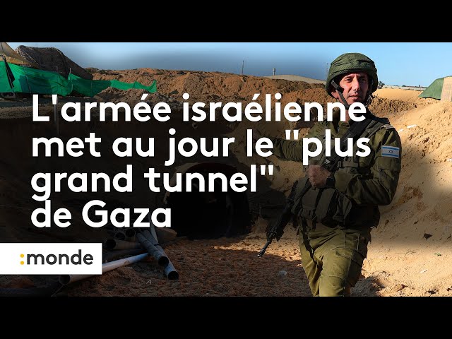 Guerre Israël-Hamas : Tsahal a découvert le plus grand tunnel du Hamas