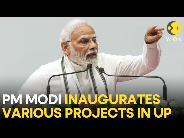 PM Modi LIVE: PM Modi lays the foundation stone & inaugurates various projects in Barki