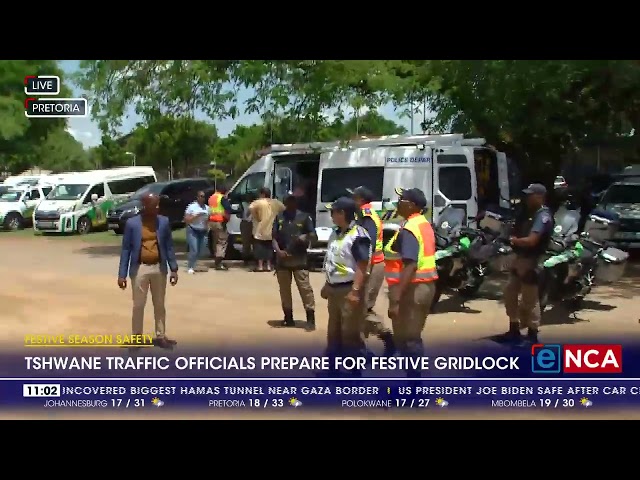 Traffic officials prepare for festive season gridlock