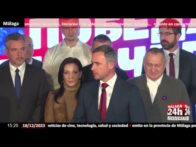 Noticia - El presidente de Serbia reivindica la victoria de su partido en las elecciones
