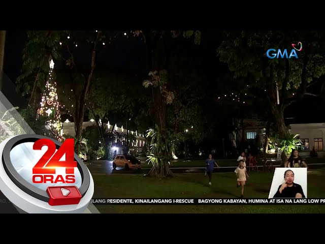 Malacañang Palace, binuksan sa publiko; iba't-ibang pamaskong atraksyon, pinilahan | 24 Oras